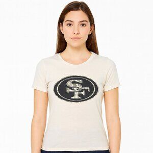’47 San Francisco 49ers Camo Logo Graphic Tee – Size Medium